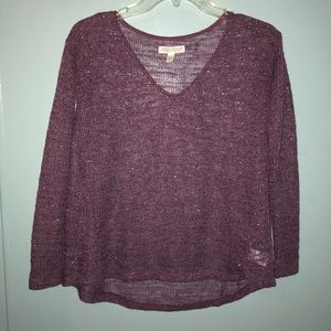 Aeropostale purple sweater